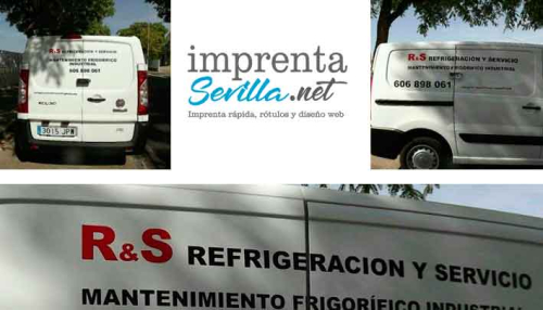 Rotulación de furgón