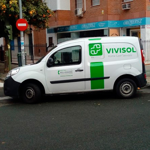 Rotulación de furgoneta